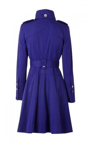 Women coat blue color